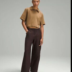 Lululemon Utilitech Straight Leg Mid-Rise Trouser 7/8 Espresso Size 10